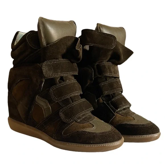 Isabel Marant high-top Bekett sneakers - Picture 2 of 8